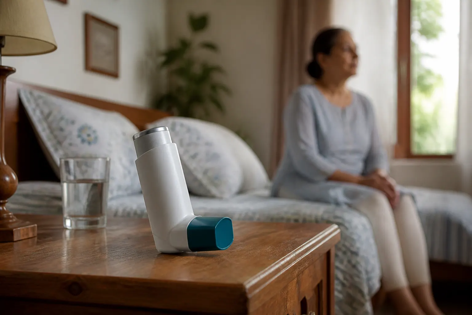 Educational image introducing asthma care