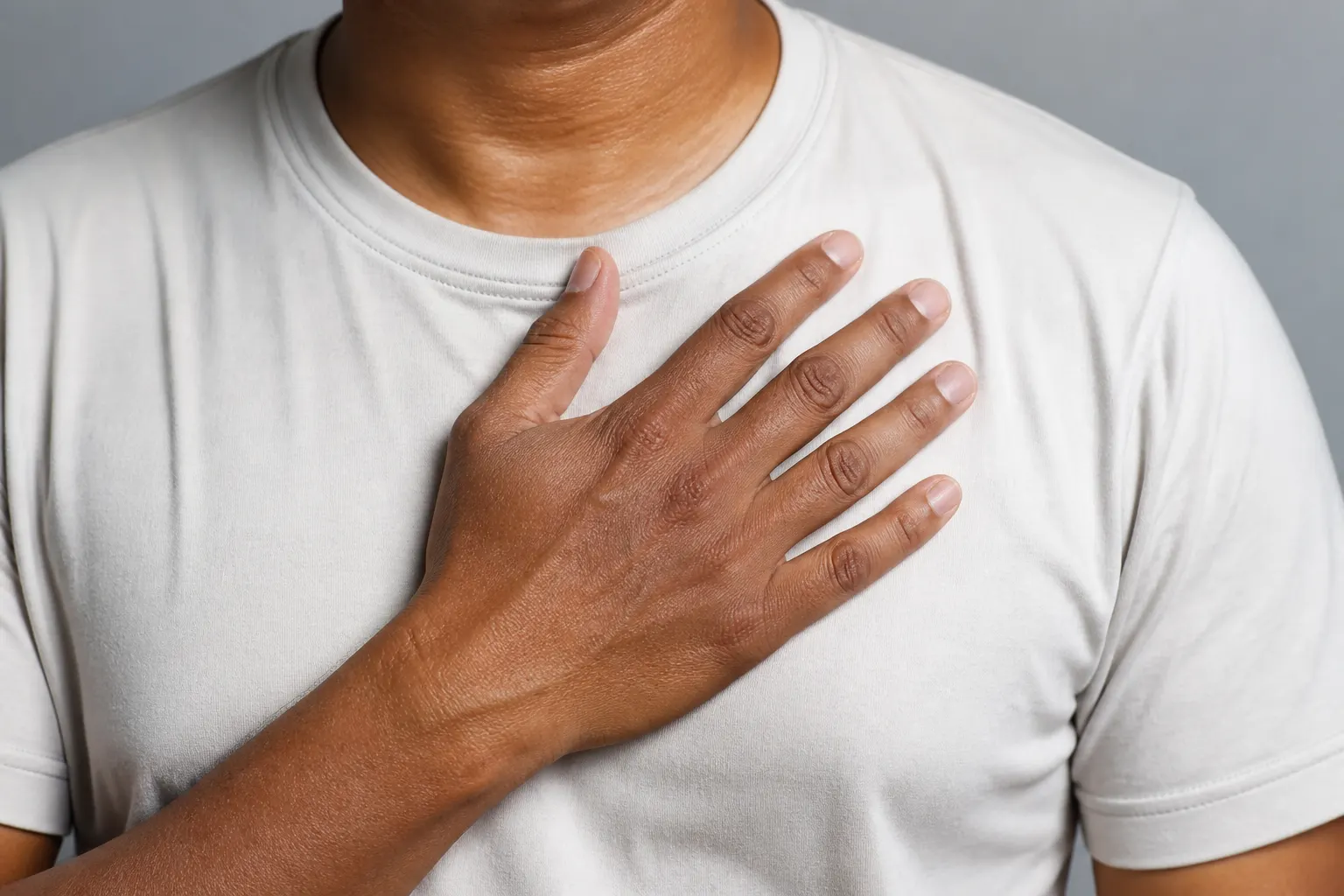 Tight Chest — educational image for Asthma