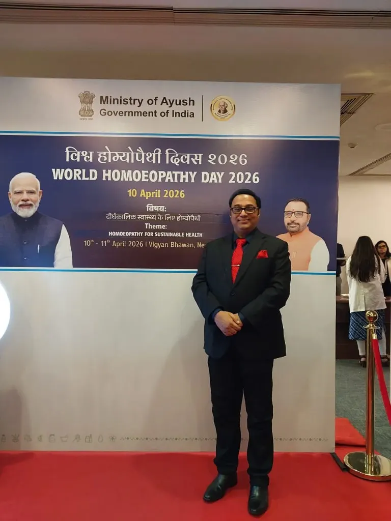 Dr. Anuj Kumar at World Homoeopathy Day 2026
