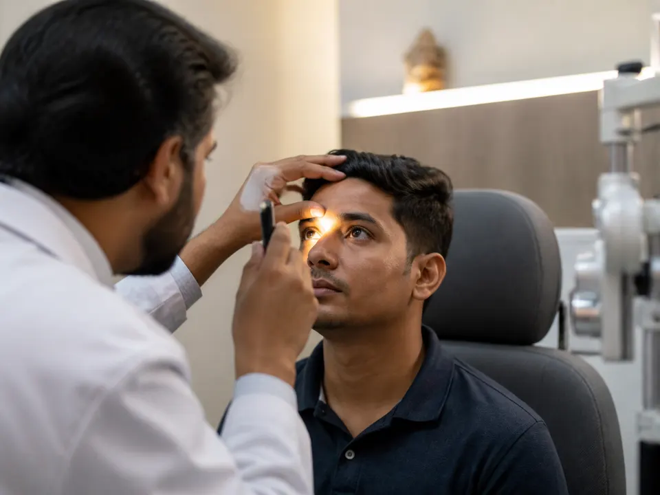 Sudden Vision Problems — educational photograph