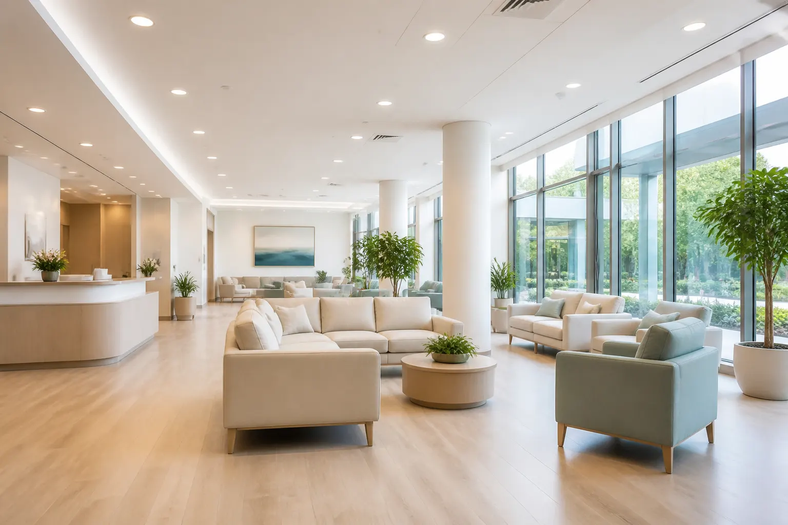 Patient waiting area